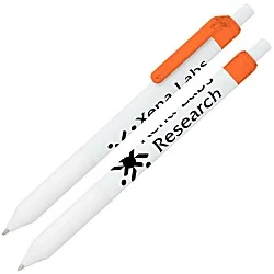 Alamo Pen - White - Translucent