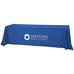 Serged Value Closed-Back Table Throw - 8'