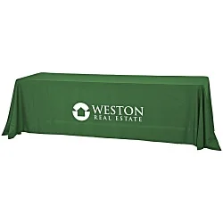 Serged Value Closed-Back Table Throw - 8'