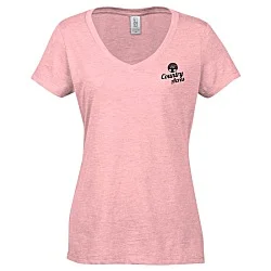 Optimal Tri-Blend V-Neck T-Shirt - Ladies' - Screen