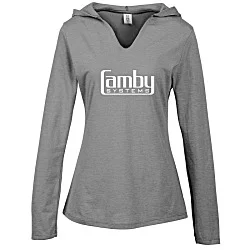 Optimal Tri-Blend Hooded T-Shirt - Ladies'