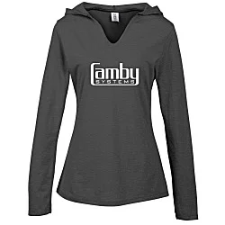 Optimal Tri-Blend Hooded T-Shirt - Ladies'