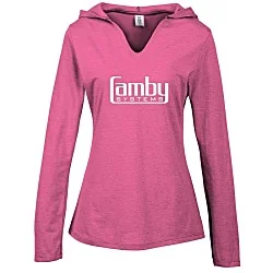 Optimal Tri-Blend Hooded T-Shirt - Ladies'