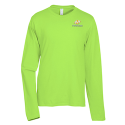 Team Favorite 4.5 oz. Long Sleeve T-Shirt - Men's - Embroidered