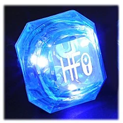 Gem Light-Up Ring - Princess Cut - 24 hr