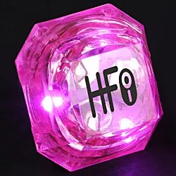 Gem Light-Up Ring - Princess Cut - 24 hr