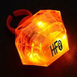 Gem Light-Up Ring - Princess Cut - 24 hr