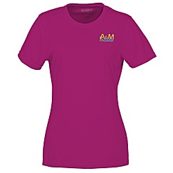 Spin Dye Jersey Tee - Ladies' - Embroidered