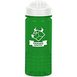 PolySure Out of the Block Water Bottle with Flip Lid - 16 oz