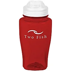 PolySure Twister Water Bottle with Flip Lid - 16 oz.