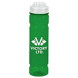 PolySure Jetstream Water Bottle with Flip Lid - 24 oz.