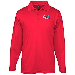 Contour Long Sleeve Performance Polo - Men's