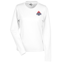 Boston Long Sleeve Training Tech Tee - Ladies' - Embroidered