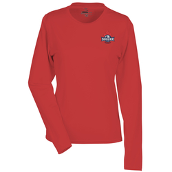 Boston Long Sleeve Training Tech Tee - Ladies' - Embroidered