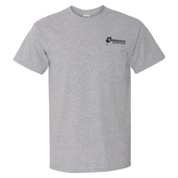 Gildan 5.3 oz. Cotton T-Shirt with Pocket - Men's - Colors