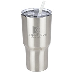 Kong Vacuum Insulated Travel Tumbler - 26 oz. - Stainless Steel - Laser Engraved