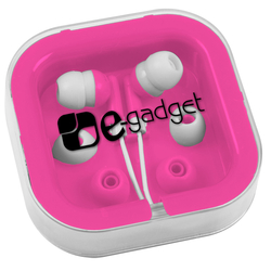 Ear Buds with Interchangeable Covers - Colors - 24 hr