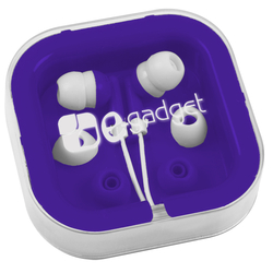 Ear Buds with Interchangeable Covers - Colors - 24 hr