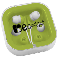 Ear Buds with Interchangeable Covers - Colors - 24 hr