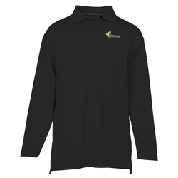 Dry-Mesh Hi-Performance Long Sleeve Polo - Men's - 24 hr