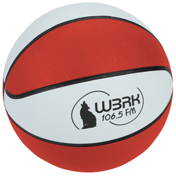 Mini 7" Rubber Basketball