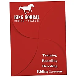 Self Locking Packet Folder - 9" x 12"