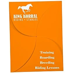 Self Locking Packet Folder - 9" x 12"