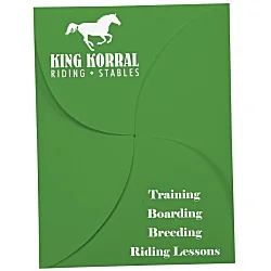 Self Locking Packet Folder - 9" x 12"