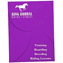 Self Locking Packet Folder - 9" x 12"