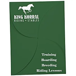 Self Locking Packet Folder - 9" x 12"