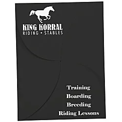 Self Locking Packet Folder - 9" x 12"
