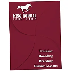 Self Locking Packet Folder - 9" x 12"
