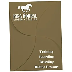 Self Locking Packet Folder - 9" x 12"