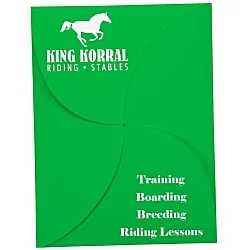 Self Locking Packet Folder - 9" x 12"