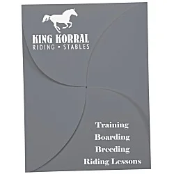 Self Locking Packet Folder - 9" x 12"