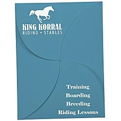 Self Locking Packet Folder - 9" x 12"