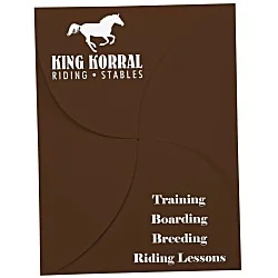 Self Locking Packet Folder - 9" x 12"