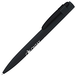 Harmony Soft Touch Metal Twist Pen - Black