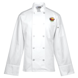 Ten Button Chef Coat with Mesh Back