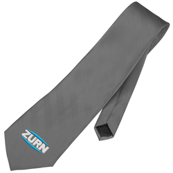 Solid Herringbone Polyester Tie - 24 hr