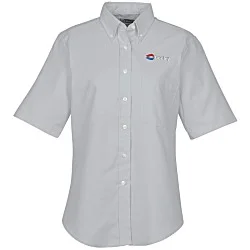 Easy Care Short Sleeve Oxford Shirt - Ladies' - 24 hr