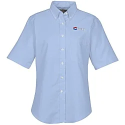 Easy Care Short Sleeve Oxford Shirt - Ladies' - 24 hr