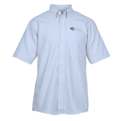 Easy Care Short Sleeve Oxford Shirt - Men's - 24 hr