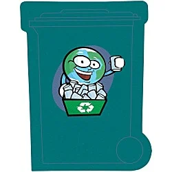 Cushioned Jar Opener - Recycle Bin - Full Color