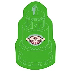 Cushioned Jar Opener - Wedding Cake - Full Color
