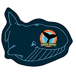 Cushioned Jar Opener - Whale - Full Color
