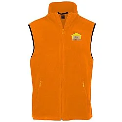 Harriton Full-Zip Fleece Vest - Men's