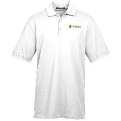 Easy Care Wrinkle Resist Cotton Pique Polo - Men's