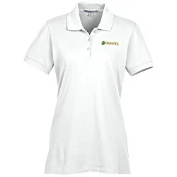 Easy Care Wrinkle Resist Cotton Pique Polo - Ladies'