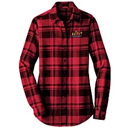 Plaid Flannel Shirt - Ladies'